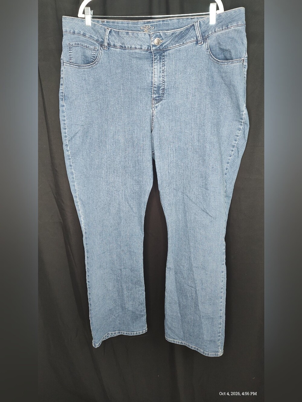 Riders By Lee Classic Leg Relaxed Light Blue Women’s Jeans Sz 24